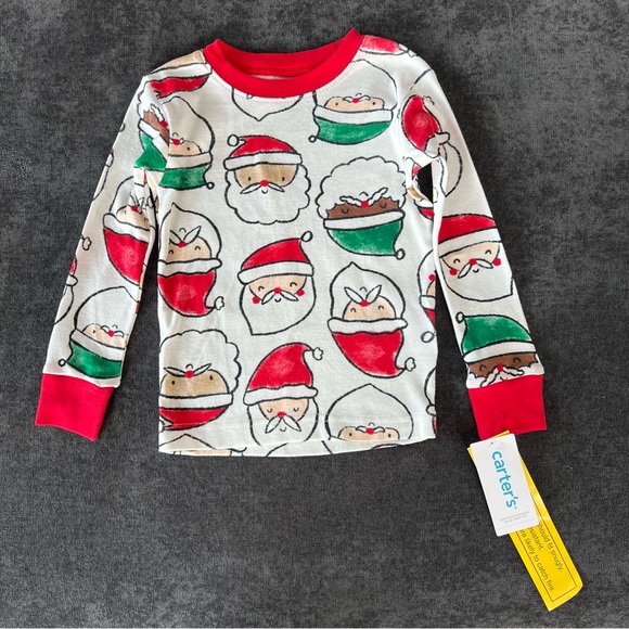 Carter’s Christmas Pajamas Size 2T - Picture 2 of 7